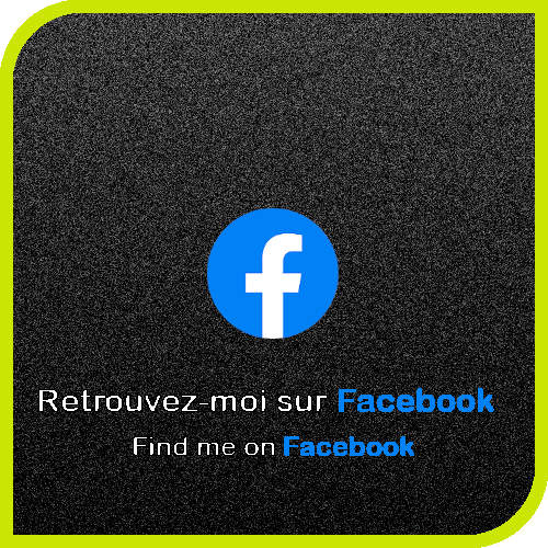 Menu principal, vers ma page facebook